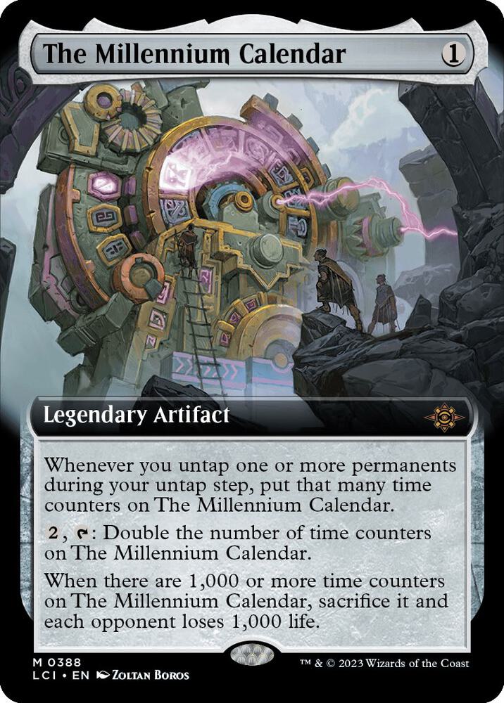 The Millennium Calendar Extended Art (The Lost Caverns of Ixalan)  | Good Games North
