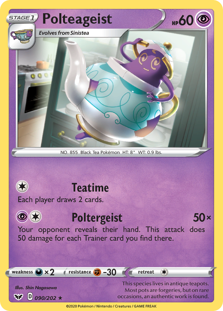 Polteageist (090/202) [Sword & Shield: Base Set] | Good Games North