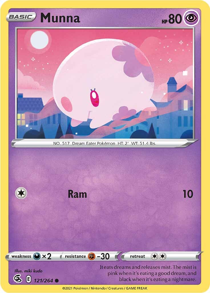 Munna (121/264) [Sword & Shield: Fusion Strike] | Good Games North