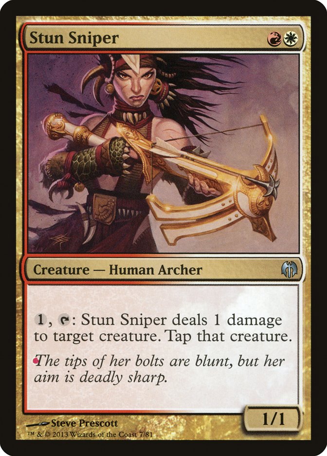 Stun Sniper [Duel Decks: Heroes vs. Monsters] | Good Games North