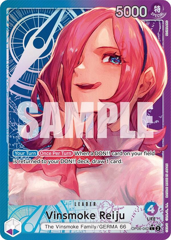 Vinsmoke Reiju OP06-042 (Wings of the Captain)  - Alternate Art Foil | Good Games North