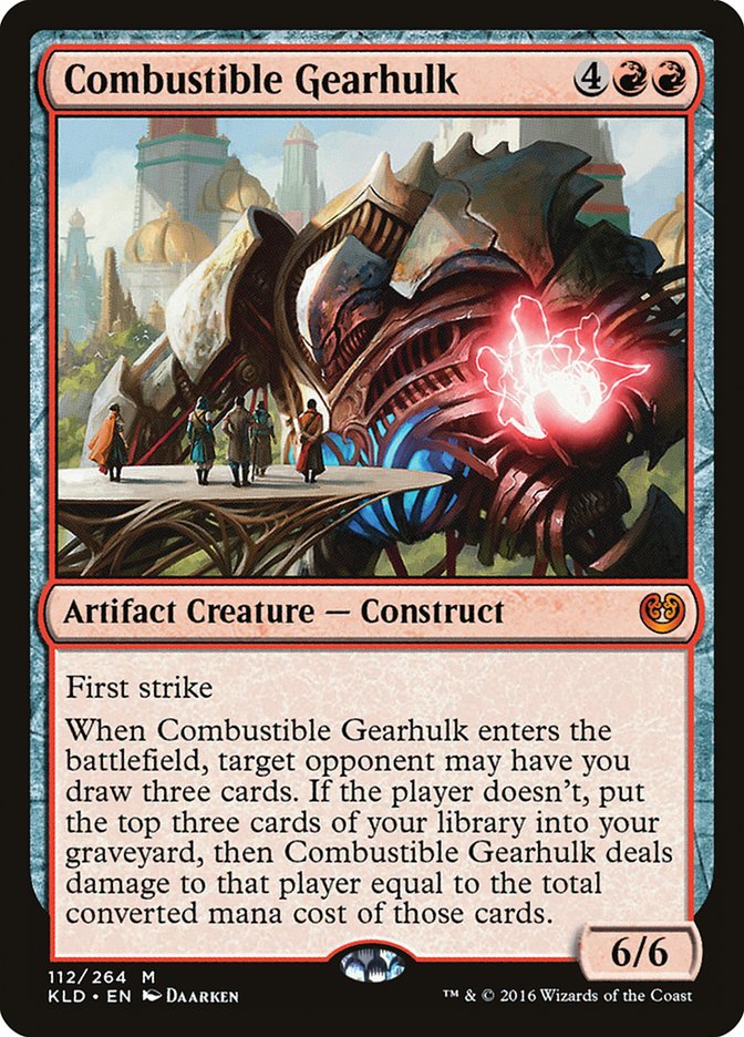 Combustible Gearhulk [Kaladesh] | Good Games North