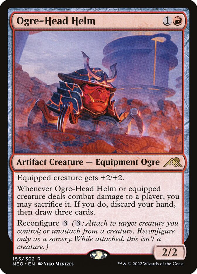 Ogre-Head Helm (Kamigawa: Neon Dynasty)  | Good Games North