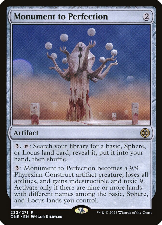 Monument to Perfection (Phyrexia: All Will Be One)  | Good Games North