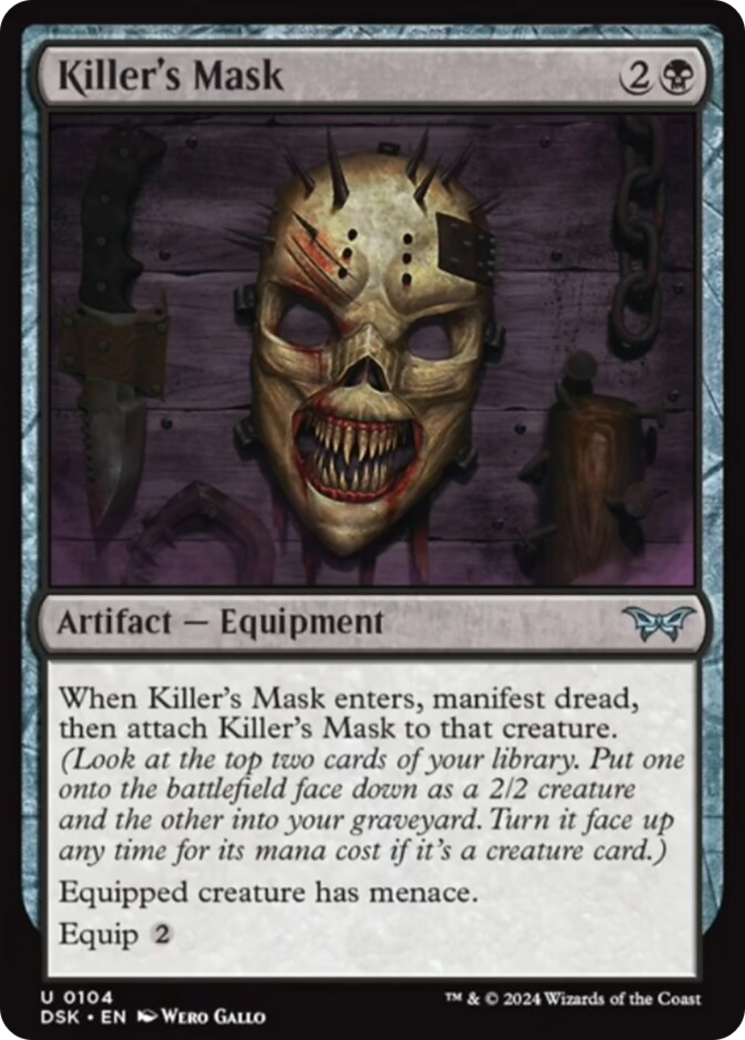 Killer's Mask [Duskmourn: House of Horror] | Good Games North