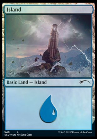 Island (Wizards) (549) [Secret Lair Drop Promos] | Good Games North