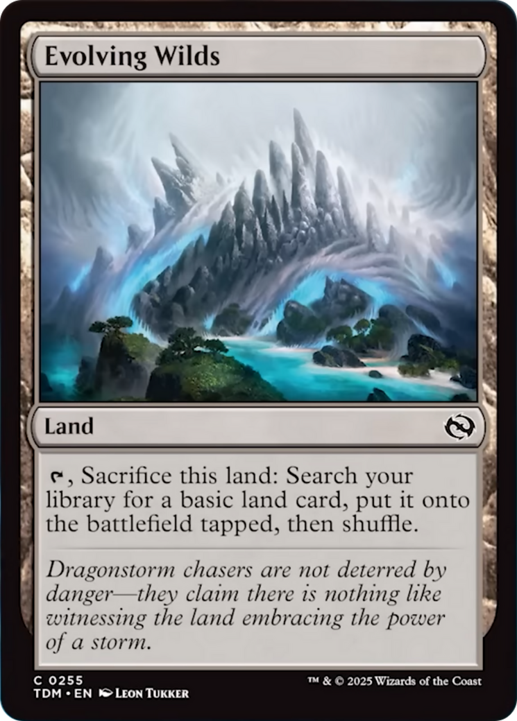 Evolving Wilds [Tarkir: Dragonstorm] | Good Games North