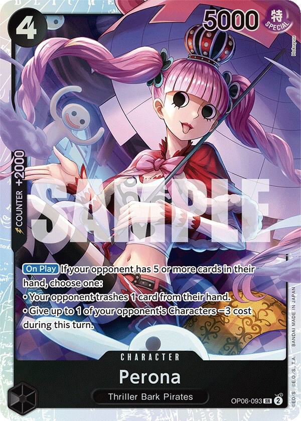 Perona OP06-093 (Wings of the Captain)  - Foil | Good Games North