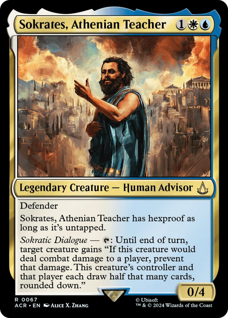 Sokrates, Athenian Teacher [Assassin's Creed] | Good Games North