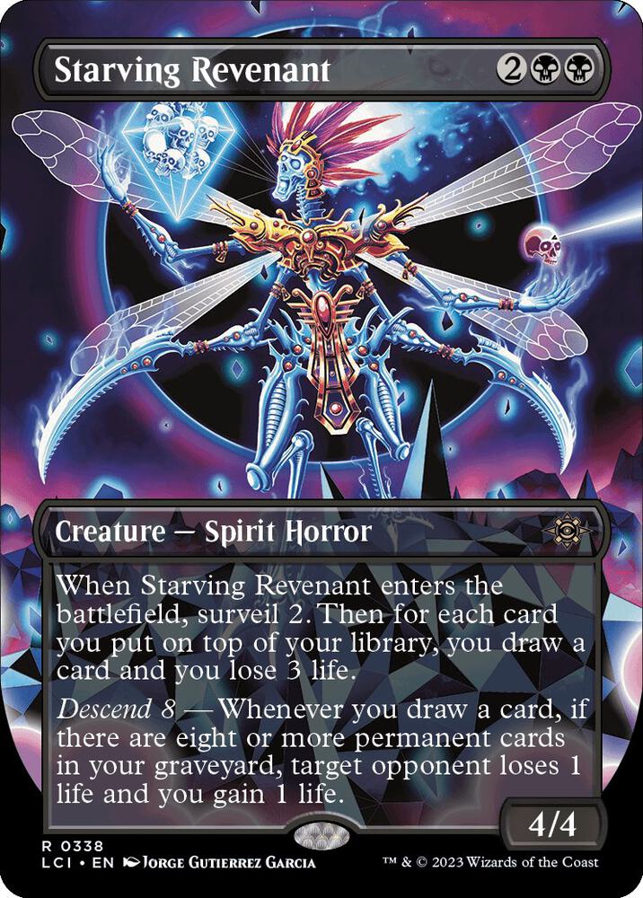Starving Revenant 338/291 (The Lost Caverns of Ixalan)  - Borderless Foil | Good Games North