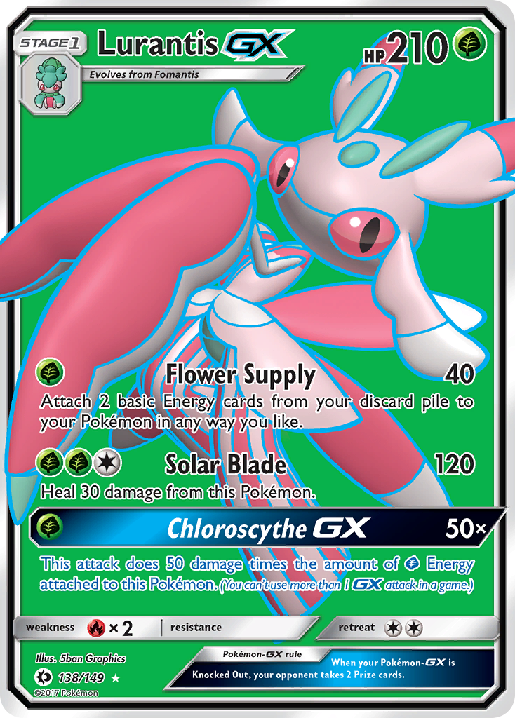 Lurantis GX (138/149) [Sun & Moon: Base Set] | Good Games North