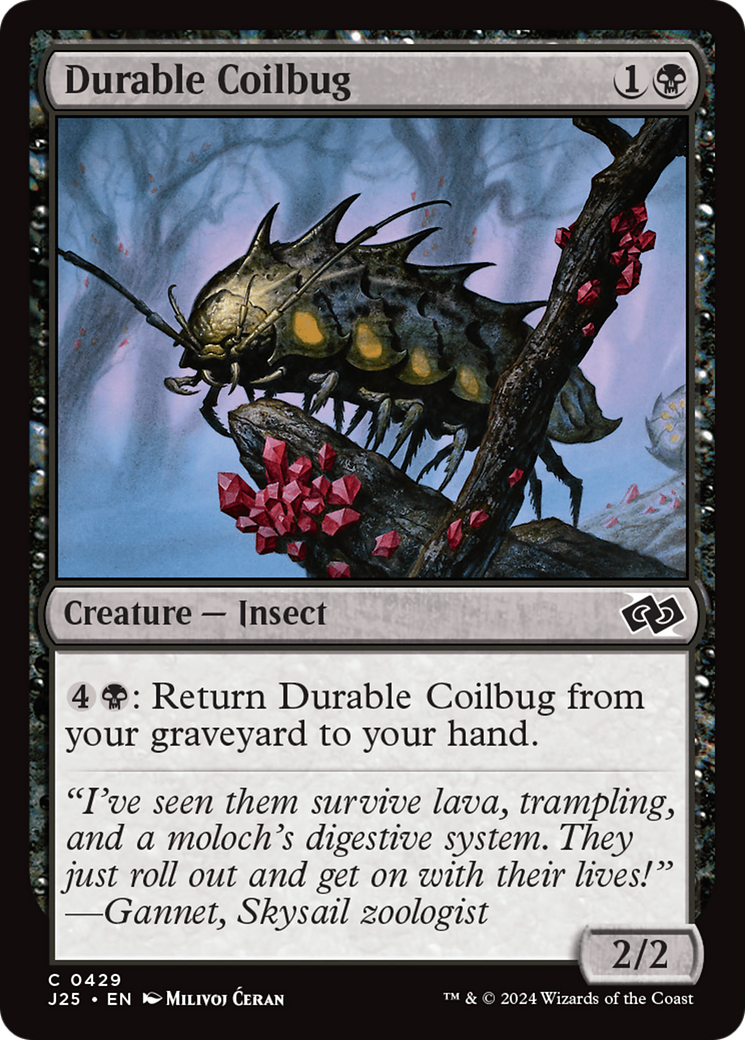 Durable Coilbug [Foundations Jumpstart] | Good Games North