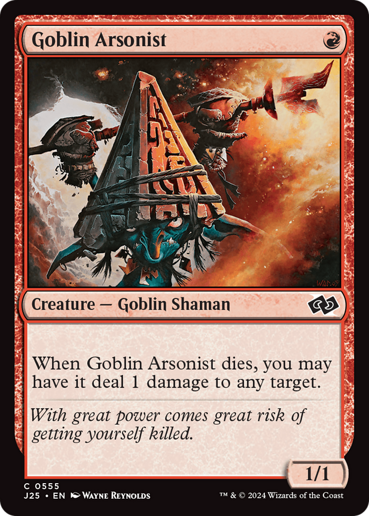 Goblin Arsonist [Foundations Jumpstart] | Good Games North