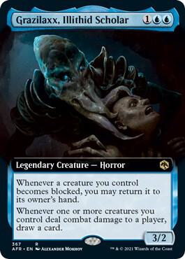 Grazilaxx Illithid Scholar Extended Art (Adventures in the Forgotten Realms)  | Good Games North