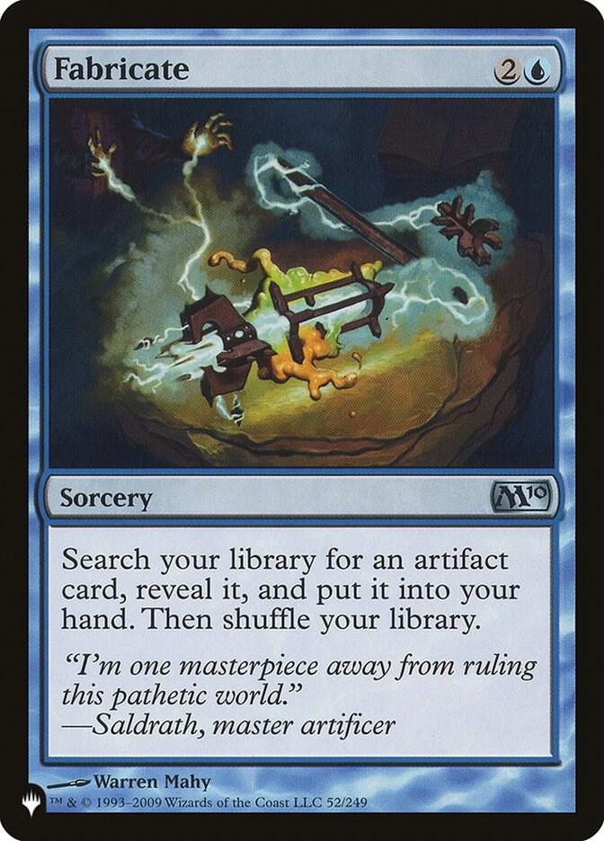 Fabricate M10-52/5075 (The List Reprints)  | Good Games North