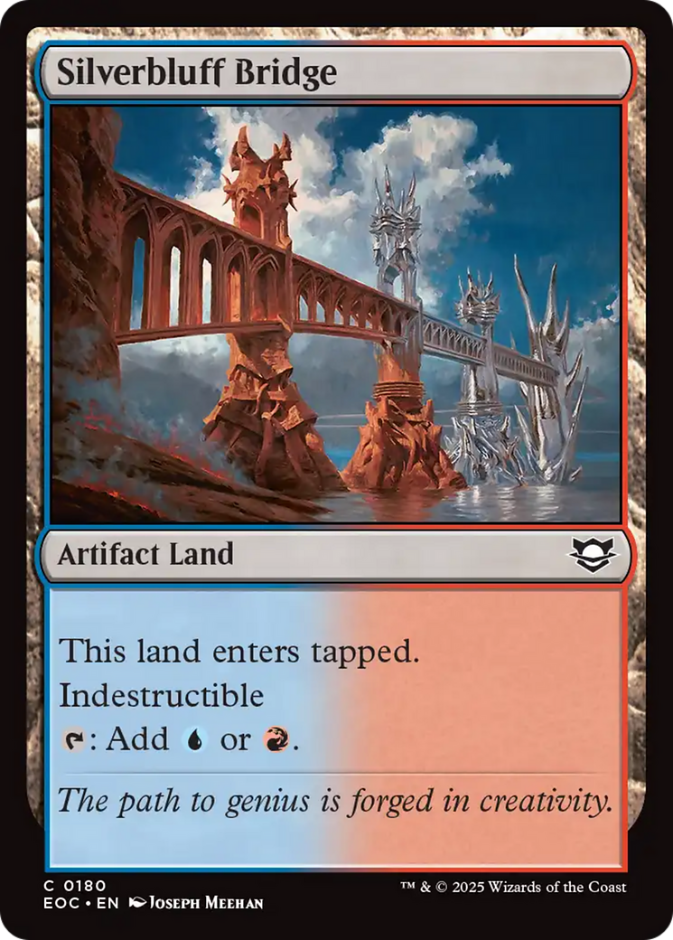 Silverbluff Bridge [Edge of Eternities Commander] | Good Games North