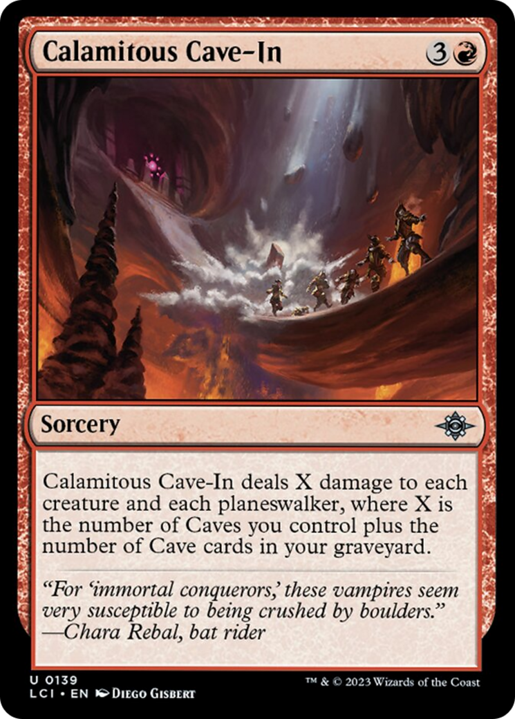 Calamitous Cave-In [The Lost Caverns of Ixalan] | Good Games North