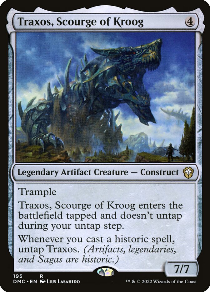 Traxos, Scourge of Kroog 195/50 (Commander: Dominaria United)  | Good Games North