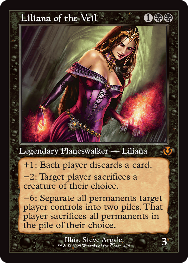 Liliana of the Veil (Retro Frame) [Innistrad Remastered] | Good Games North