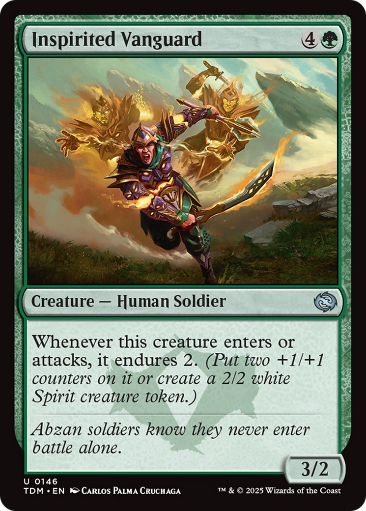 Inspirited Vanguard [Tarkir: Dragonstorm] | Good Games North
