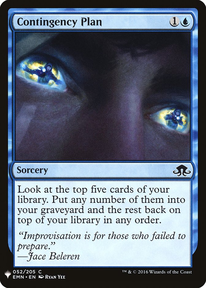 Contingency Plan [Mystery Booster] | Good Games North