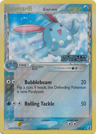 Azumarill (19/113) (Delta Species) (Stamped) [EX: Delta Species] | Good Games North