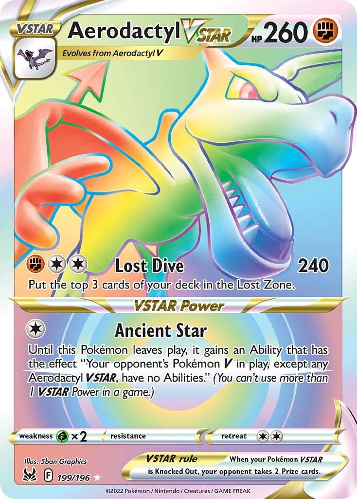 Aerodactyl VSTAR (199/196) [Sword & Shield: Lost Origin] | Good Games North