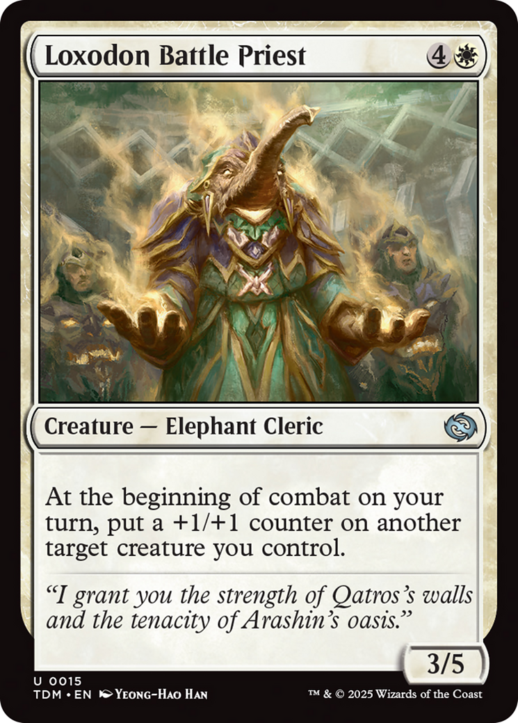Loxodon Battle Priest [Tarkir: Dragonstorm] | Good Games North