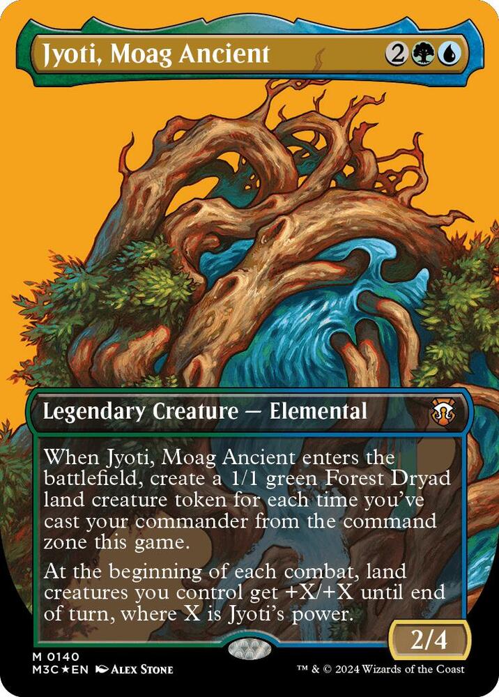 Jyoti, Moag Ancient 140/411 (Commander: Modern Horizons 3)  - Borderless Ripple Foil | Good Games North