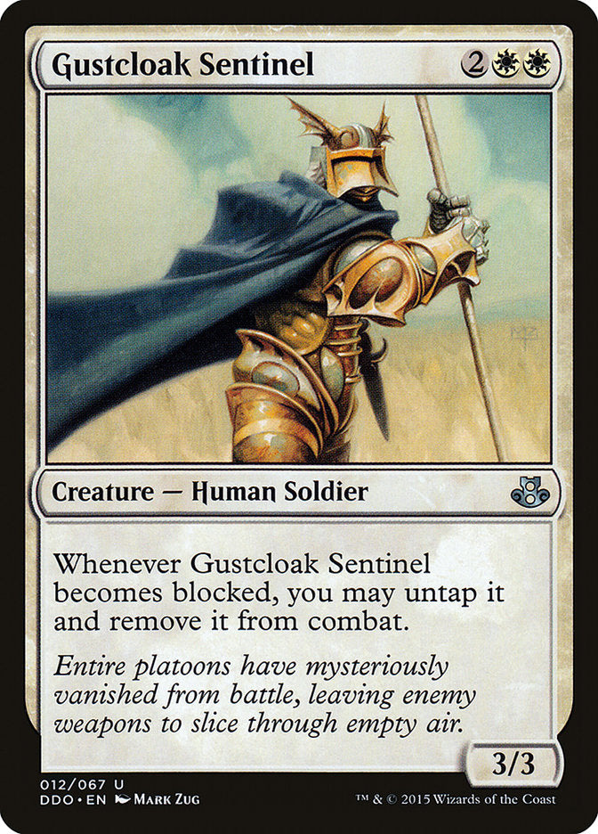 Gustcloak Sentinel [Duel Decks: Elspeth vs. Kiora] | Good Games North