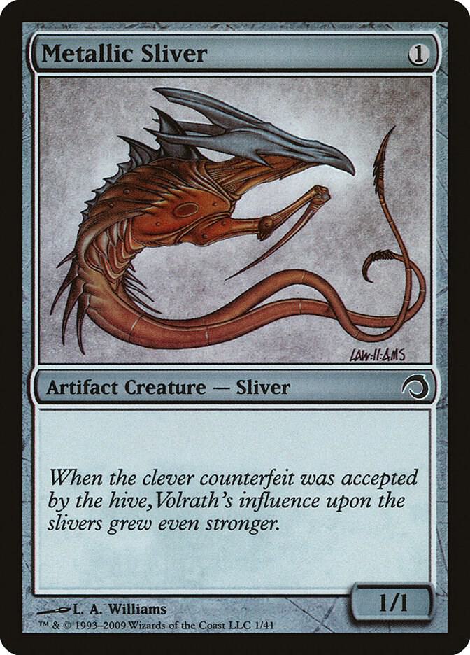 Metallic Sliver 1/41 (Premium Deck Series: Slivers)  - Foil | Good Games North