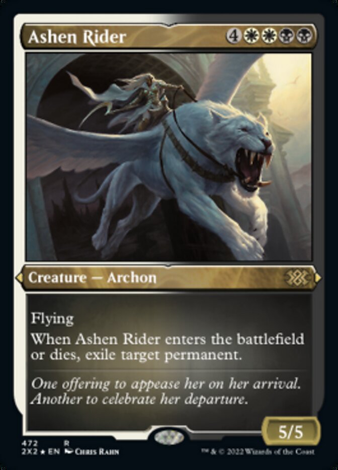 Ashen Rider (Foil Etched) [Double Masters 2022] | Good Games North