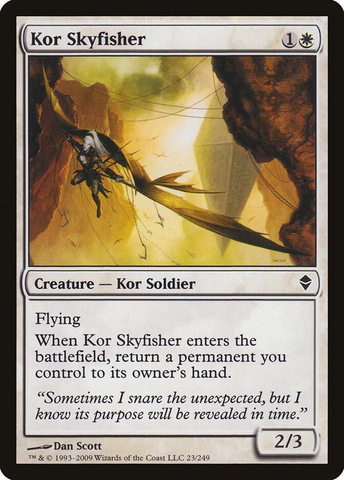Kor Skyfisher (Zendikar)  - Foil | Good Games North