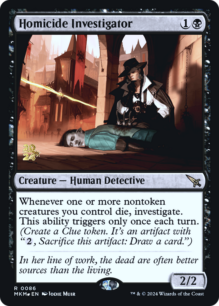 Homicide Investigator [Murders at Karlov Manor Prerelease Promos] | Good Games North
