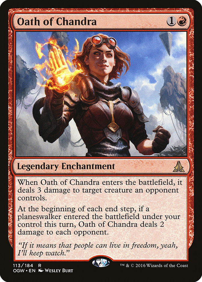 Oath of Chandra 113 (Oath of the Gatewatch)  | Good Games North