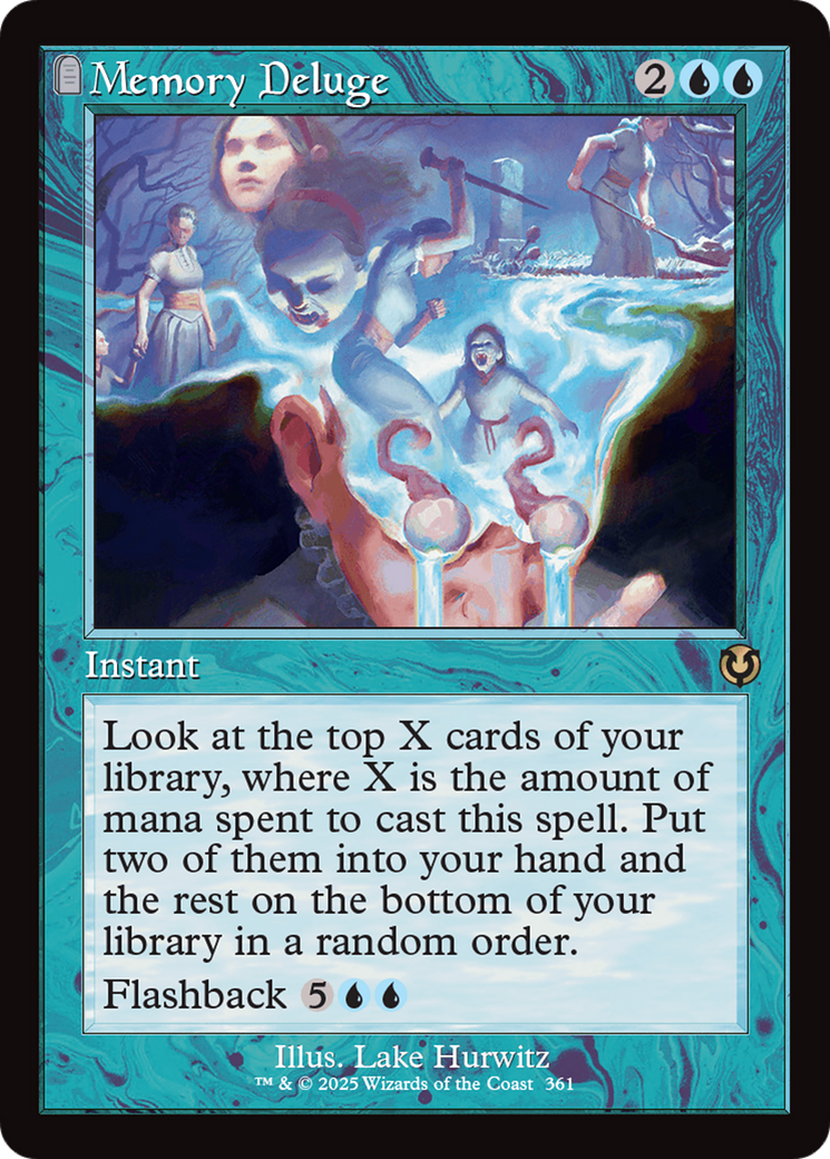 Memory Deluge (Retro Frame) [Innistrad Remastered] | Good Games North