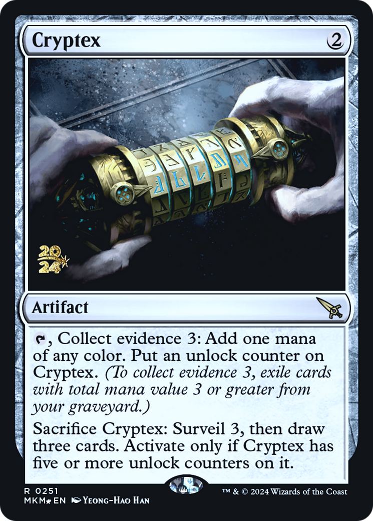 Cryptex [Murders at Karlov Manor Prerelease Promos] | Good Games North