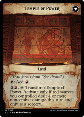 Ojer Axonil, Deepest Might // Temple of Power (Showcase) [The Lost Caverns of Ixalan] | Good Games North