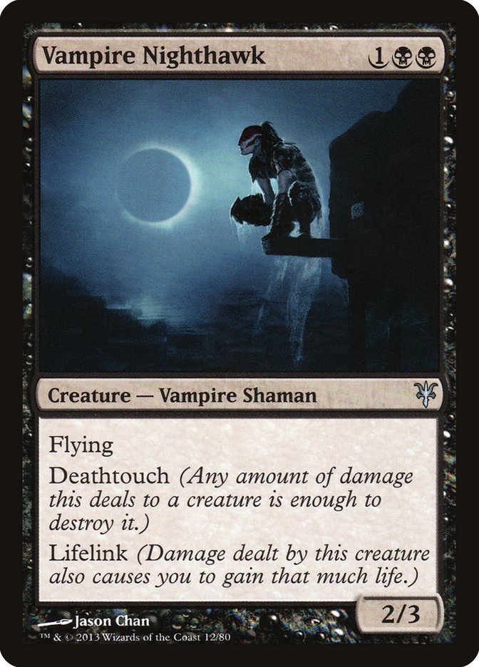 Vampire Nighthawk [Duel Decks: Sorin vs. Tibalt] | Good Games North