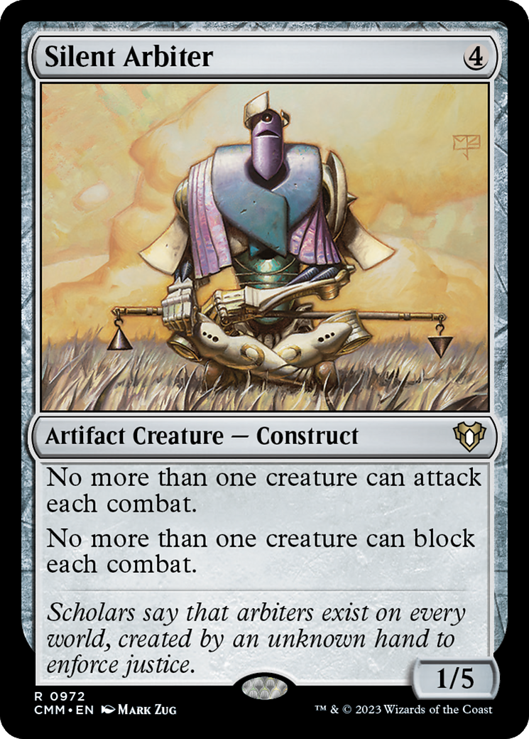 Silent Arbiter [Commander Masters] | Good Games North