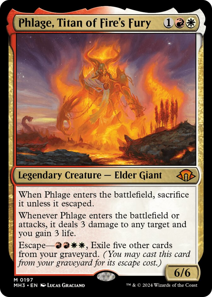 Phlage, Titan of Fire's Fury [Modern Horizons 3] | Good Games North