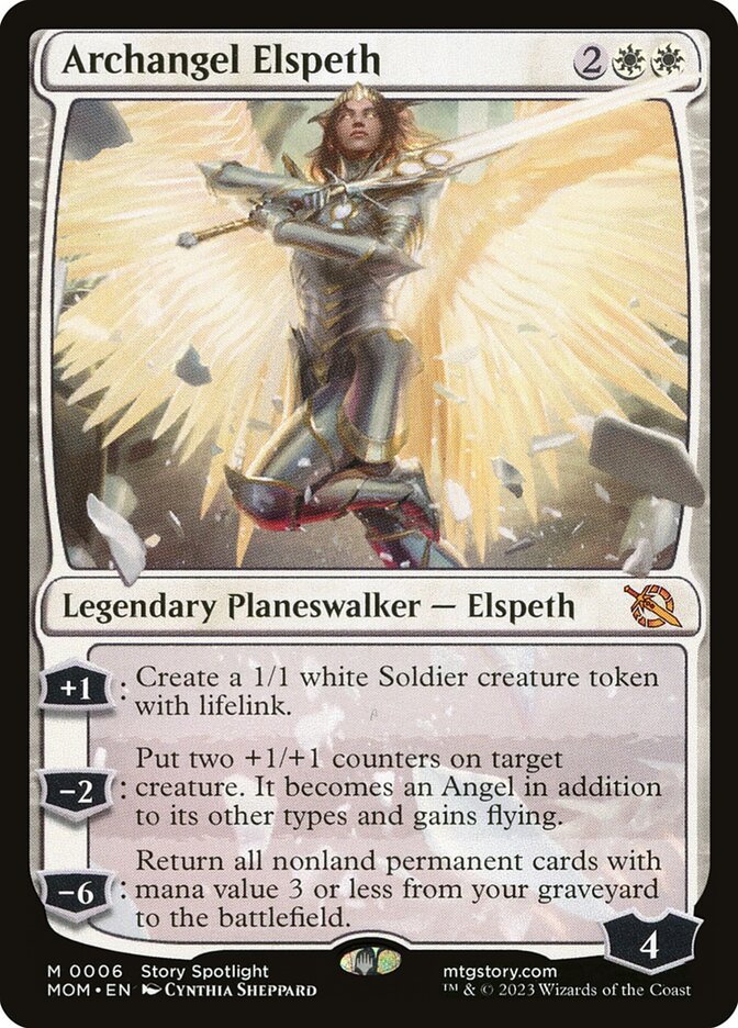 Archangel Elspeth (March of the Machine)  - Foil | Good Games North
