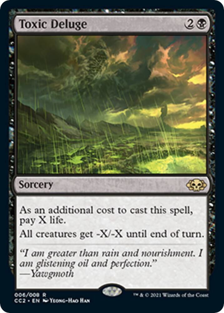 Toxic Deluge (Commander Collection: Black)  - Foil | Good Games North
