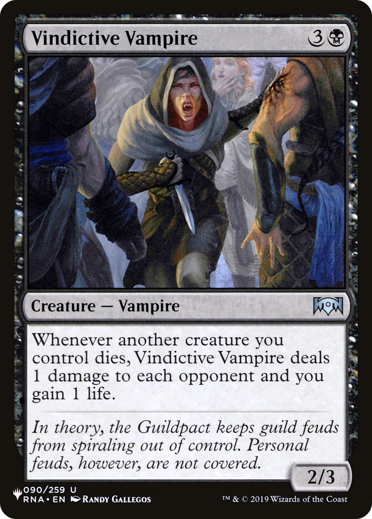 Vindictive Vampire [The List] | Good Games North