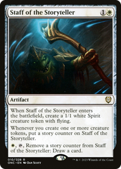 Staff of the Storyteller [Phyrexia: All Will Be One Commander] | Good Games North