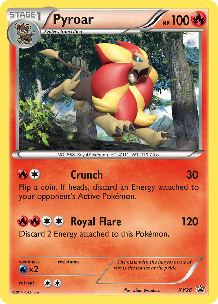 Pyroar (XY26) [XY: Black Star Promos] | Good Games North