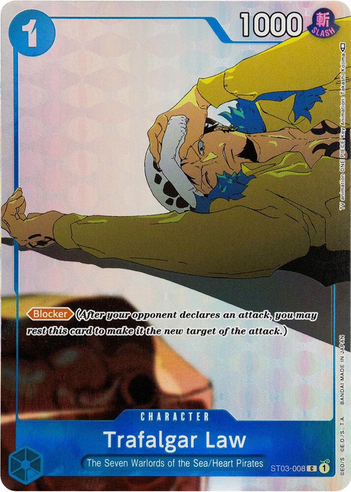 Trafalgar Law (Gift Col.) ST03-008 (One Piece Promotion Cards)  - Alternate Art Foil | Good Games North