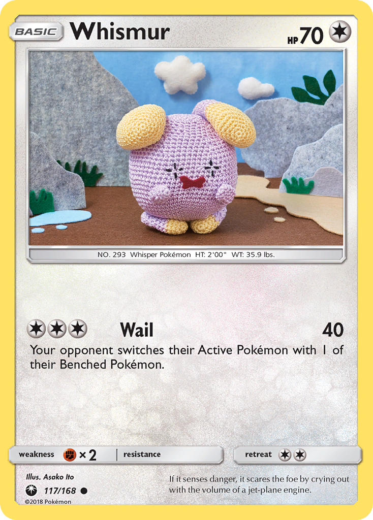 Whismur (117/168) [Sun & Moon: Celestial Storm] | Good Games North