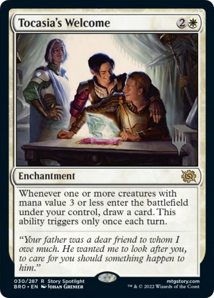 Tocasia's Welcome (Promo Pack) [The Brothers' War Promos] | Good Games North