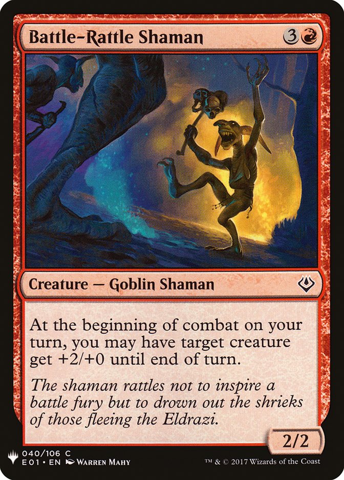 Battle-Rattle Shaman [Mystery Booster] | Good Games North